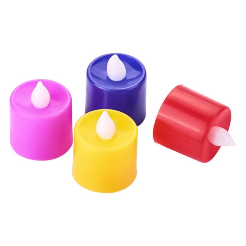 Custom Various Colorful LED Electronic Decorative Flameless Candle
