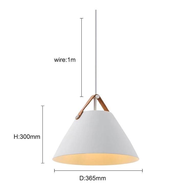 Pendant Light Chandelier Adjustable Rope Hanging Lighting for Kitchen