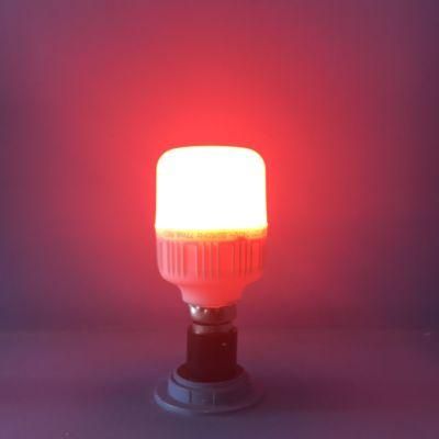 3 Color in 1 Energy Saving LED E27 B22 T80 T100 T120 5W 10W 15W SMD LED T Bulb Pl+Al