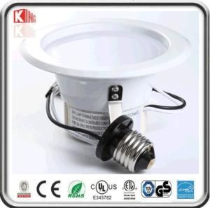 ETL Es Dimmabel E26 4 Inch Retrofit Kit LED Downlight