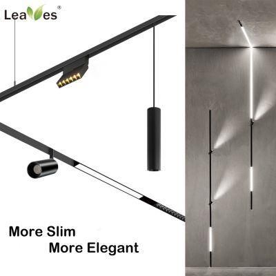 Magnetic Track Warm White Euro Modern IP44 Aluminum CE/UL 90-260V Epistar Strip Light Ceiling Showroom Living Room LED Track Light