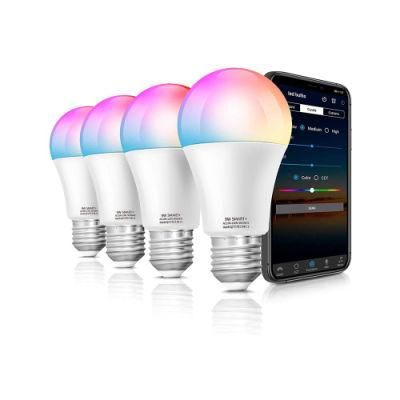 9W RGB WiFi Smart Bulb Lights with Tuya Alexa