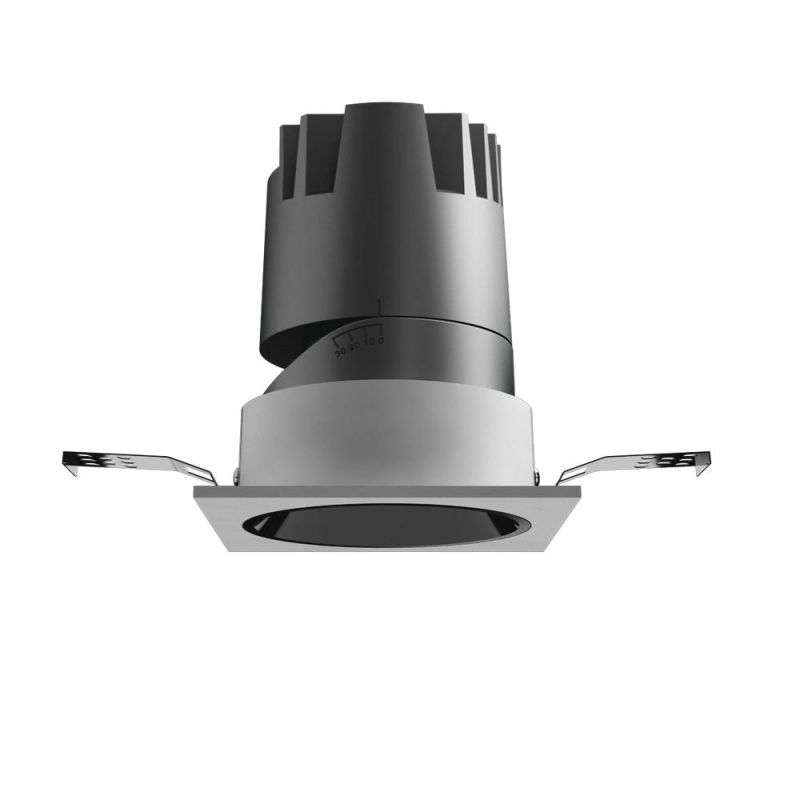 7W/12W/20W Anti Glare Dimmable Wall Washer Commercial Hotel Indoor Spot Light Lighting Adjustable Deep Recessed Ceiling LED Spotlight