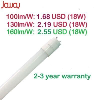 Nanotechnology Tube8 360degree Milk Cover 4FT T8 LED Light Tube