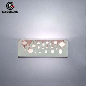Red and White Color Indoor Lighting Plaster Wall Lamp Gqw2086-R