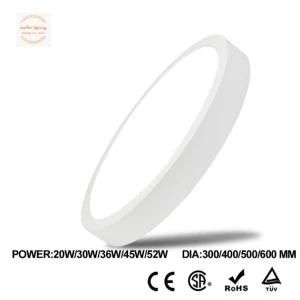 New SMD High Power Lamp 48W Round LED Panel Light D 600X70 mm