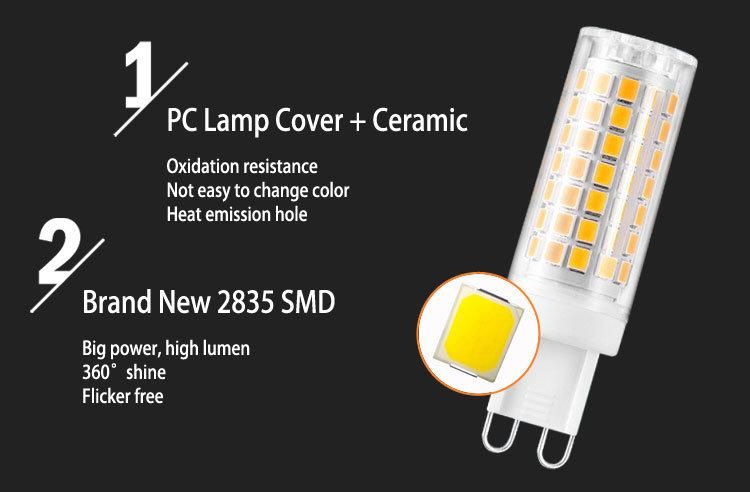 Chandelier Accessories Dimmable 5W G9 LED Lamp