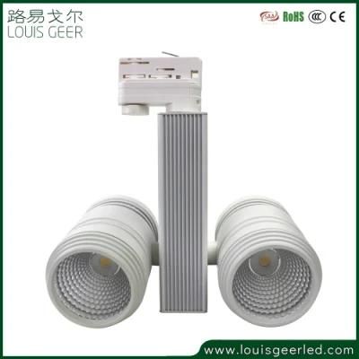 High Lumen Aluminum Non-Glare Track LED Light 4000K Magnet Track Light Energy Saving Lamp for Hotel Restaurants