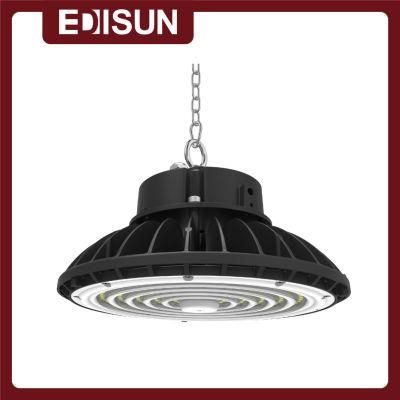 IP65 85-265V 200W 5000K LED Highbay UFO Light with Microwave Sensor Dective Distance 8-10m