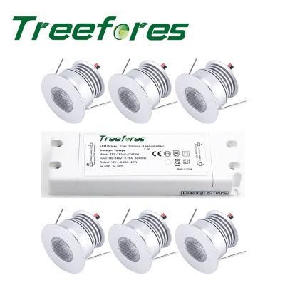 220V Dimming Lighting System 3W 12V CREE LED Downlight CE Mini Spot