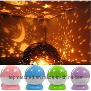 Home Decro for Kids USB Rotary Star Master Moon Sky Projector LED Night Light
