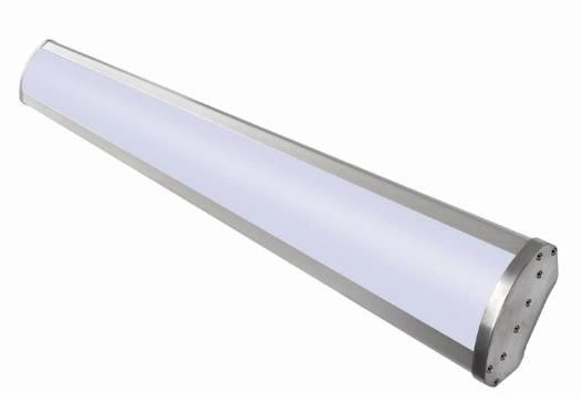 IP65 Aluminum Silver LED Linear Light 30-200W Warehouse Hanging High Bay Light