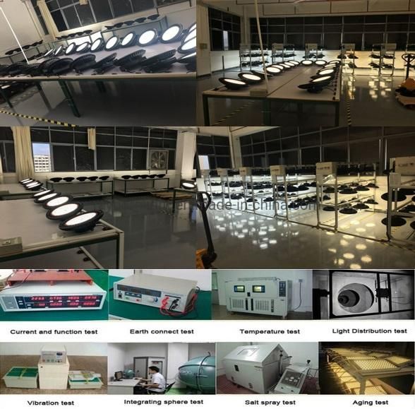 200W 150W 100W 140lm/W Work Lamp Factory Warehouse Workshop Lighting UFO LED High Bay Light