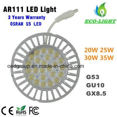 UL ETL SAA Ce Driver AC100-277V 35W Osram S5 LED AR111 LED Lamps with External Driver