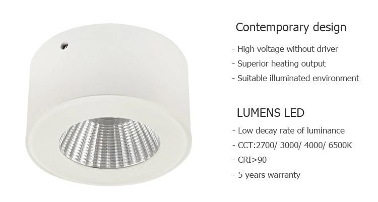 IP44 4W 2700K 3000K 4000K Cabinet LED Light Ceiling Light