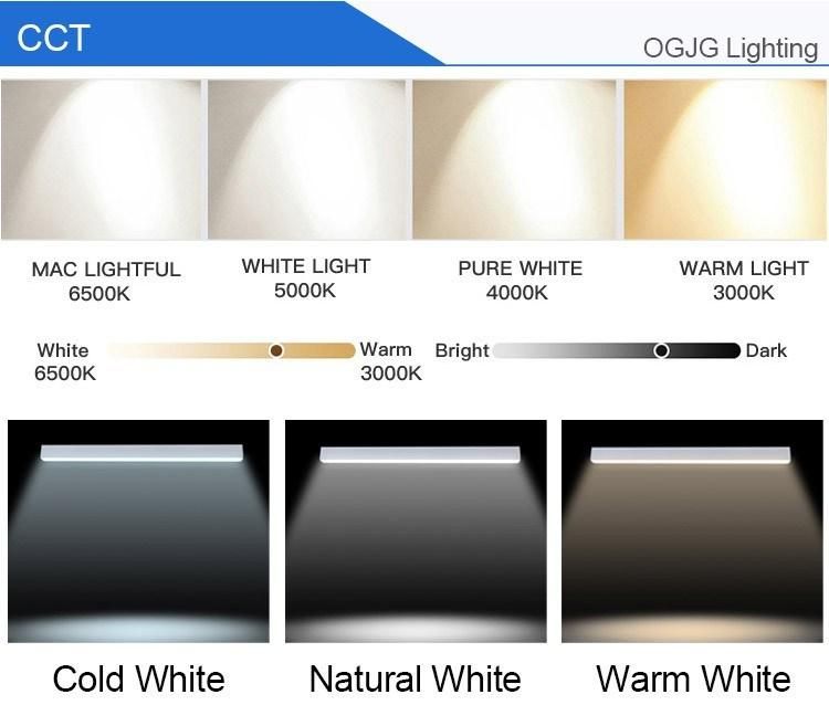 40W 60W 1200mm Commercial LED 4 Feet Fixture Pendant Lighting