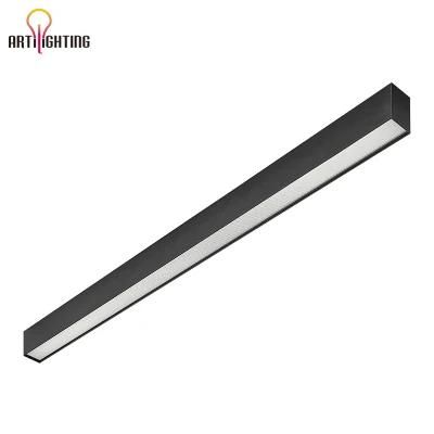 Pendant Light LED Line Light Decorative Ceiling Strip Anti-Glare Linear LED Lamp for Office Commercial Lighting