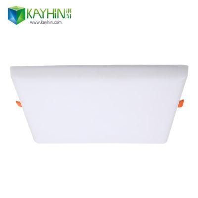 Frameless Office Home Recessed Mounted SMD Round Square 10W 18W 24W 36W 2 in 1 Color Changing LED Panel Light