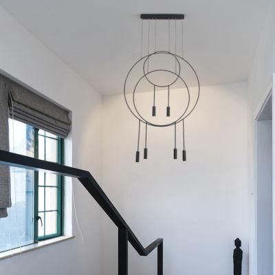 Masivel 3-Ring Design Modern Chandelier for Dining Room Kitchen