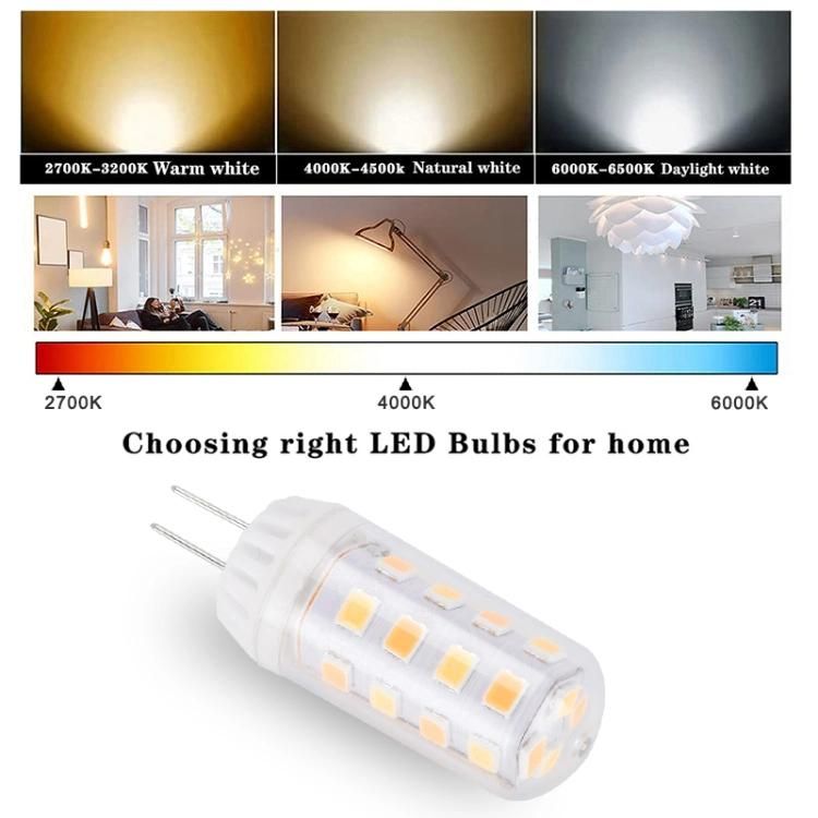 12V G4 No Flicker LED Bulbs for Desk Lamp