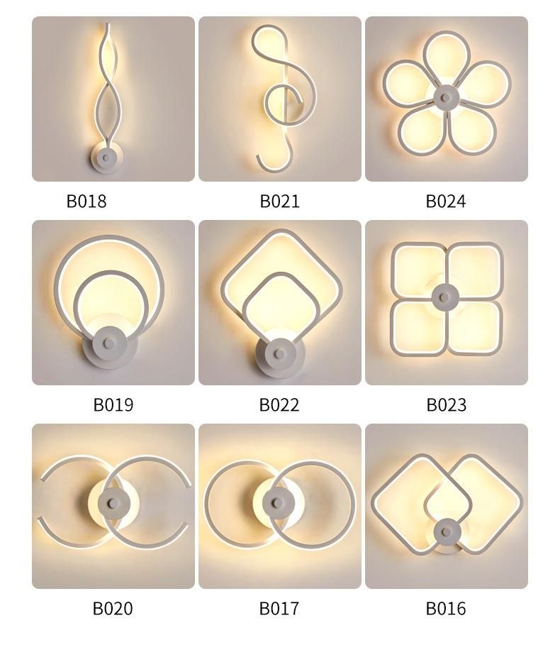 Nordic Luxury Wall Light Living Room Bedroom Bedside Interior Housing Modern Indoor LED Wall Lamps