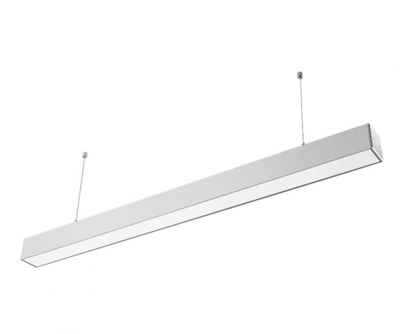 LED Linear Light Suspension Pendant Light Fixture for Office Lighting Indoor Lighting