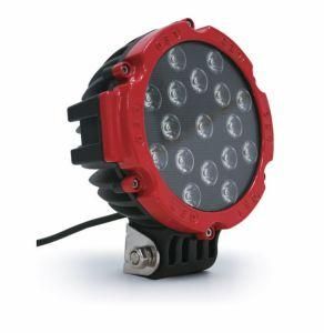 51W LED off Road Light, 6&quot; Round Aluminium Alloy Housing