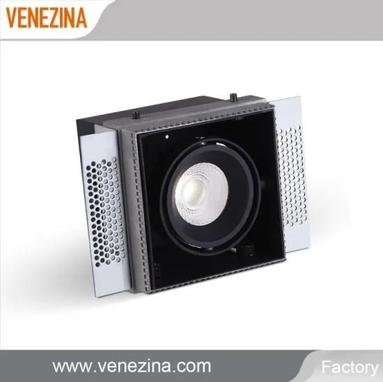 6W Square Invisible COB LED Down Light Ceiling Recessed Downlight