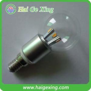 E12/E14/E17/B22/E27 Dimmable LED Candle Bulb (HGX-CB-3.5w/4.5w)