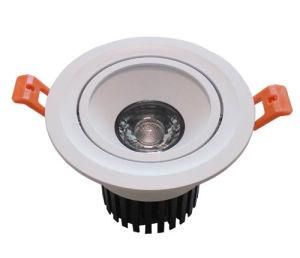 Anti Glare White and Black Reflector CREE COB Chip LED Down Light Hotel Light Aluminium Housing