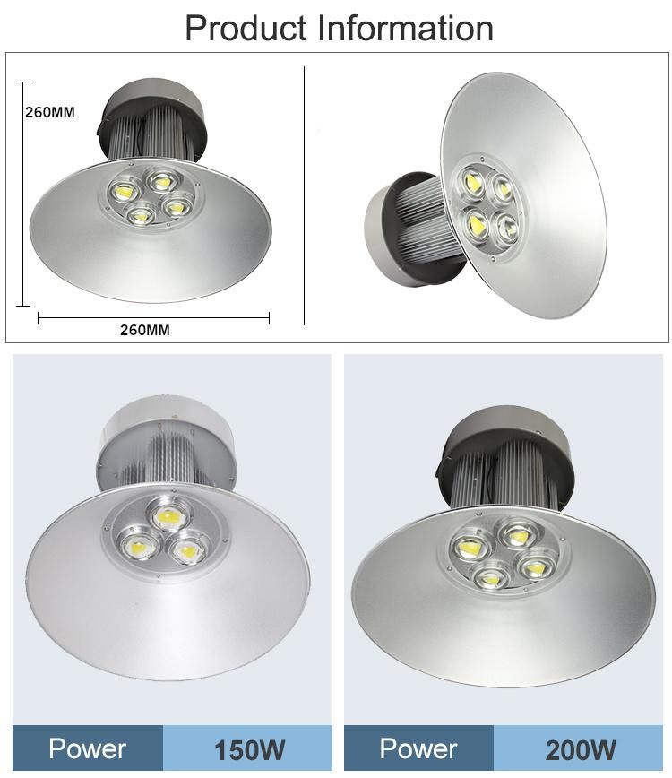 Good Quality 350W Industrial LED High Bay Light Ce LVD EMC RoHS Aprroved CS-Jc-350
