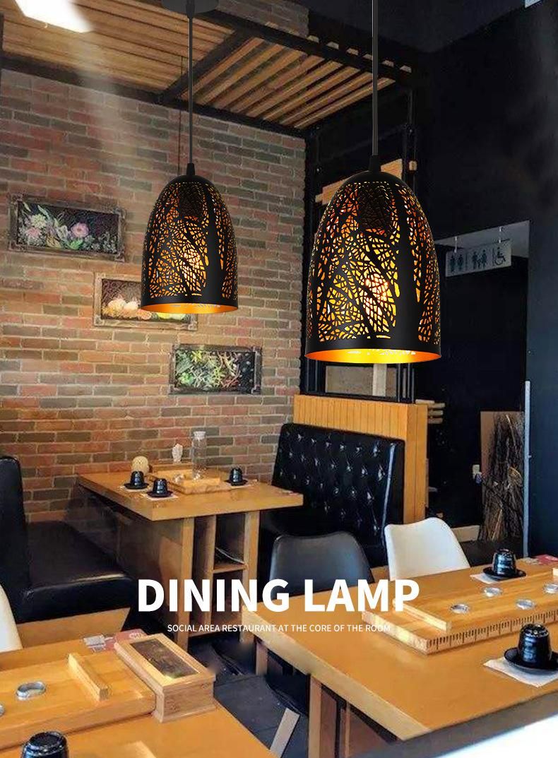 European Style Simple Modern Living Room Banquet Hall LED Pendant Light