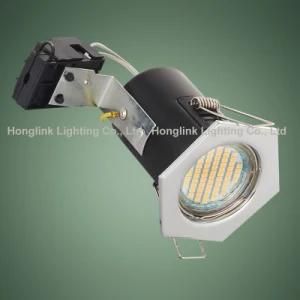 BS476 G10 5W 7W Hexagon LED Downlight for 90mins Fire Rated Ceiling