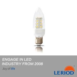 Superbright LED SMD Candle Light Bulb 4W E14