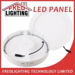 Surface Mounted AC85~265V 6W Round LED Light Panels