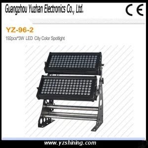 Double Stage Lighting 192PCS X3w LED City Color Spotlight