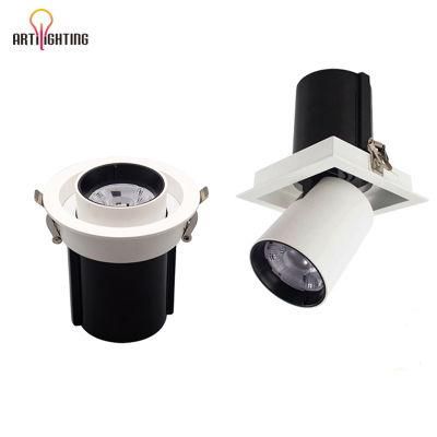 Manufacture Cheap Price Adjust 360-Degree Spotlight Recessed Ceiling Light LED Down Light COB Lamp