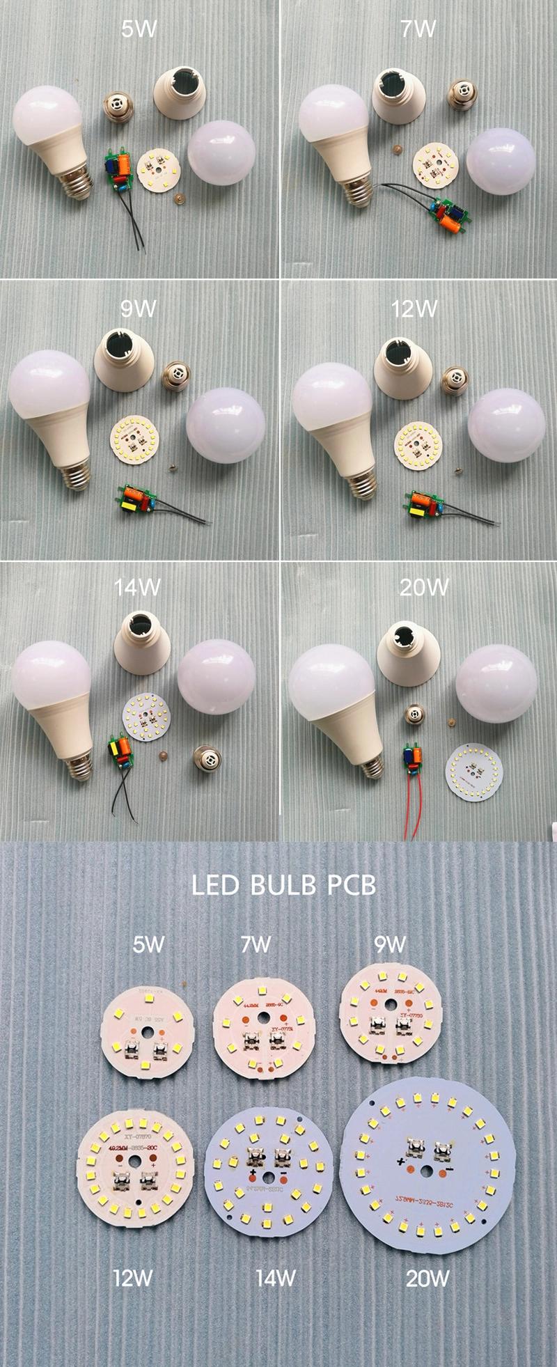 China Wholesale LED Bulb SKD Al Extrusion Housing