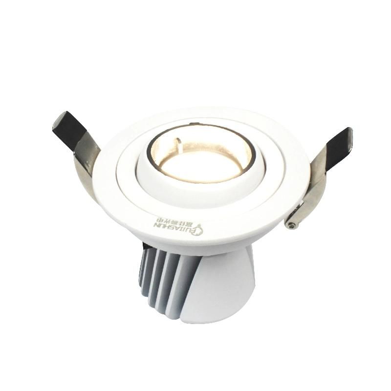 High Lumen High Power Hotel Project LED Recessed COB Spotlight Down Light