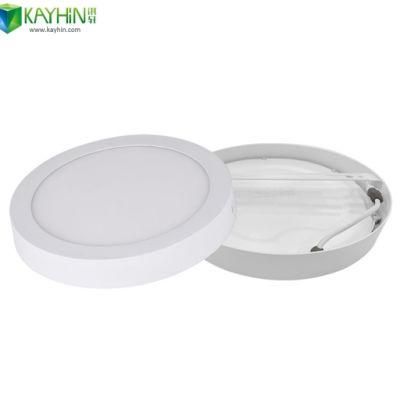 Factory OEM ODM Aluminium Housing Ceiling Lamp Surface Mounted 6W 12W 24W 18W Round LED Panel Light