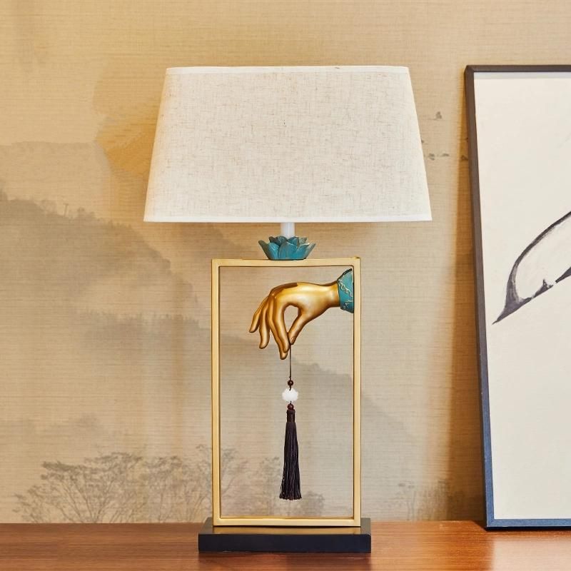 Classical LED Bedside Lamp Bedroom Chinese Table Lamp (WH-MTB-114)