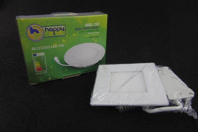 3W Square Flush-Type LED Panel Ceiling Lights Manufacturers (SL-MBOO3)