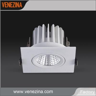 Adjustable LED Ceiling Light for Shop Store 10W High Brightness CREE COB LED Downlight