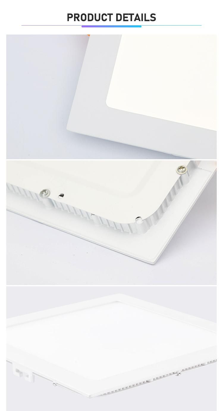 Factory Square RGB Smart Panel Lights Work with Google