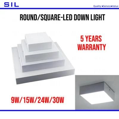 Top Class High Quality Durable Slim Square Surface 30W LED Down Light
