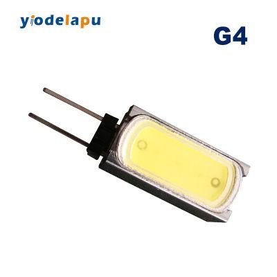 Aluminum DC 12V Side Pin COB G4 LED Bulb