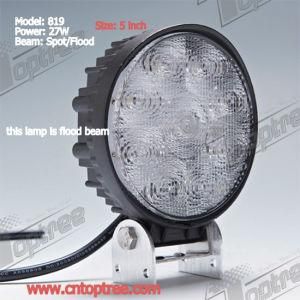 5&quot; Round 27W CREE LED Marine Light, Aluminium Alloy Housing