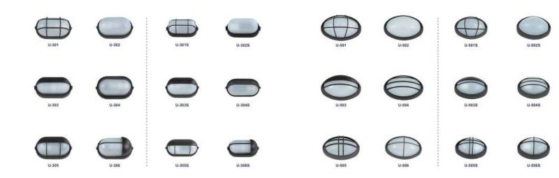 Outdoor Wall Lamp, Aluminum Bulkhead Lamp, Garden Wall Lights Moistureproof Lamp