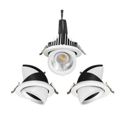 LED Spotlight 12W COB High Quality Gimbal Head LED Adjustable Spot Light