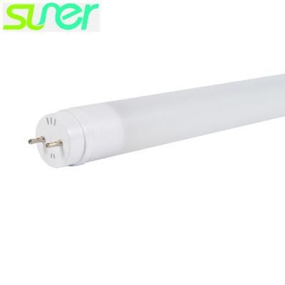 PC LED T8 Lamp 1.2m 18W 110lm/W Direct Replacement Tube for Fluorescent 32W/48t8 6000-6500K Cool White UL Ceitified